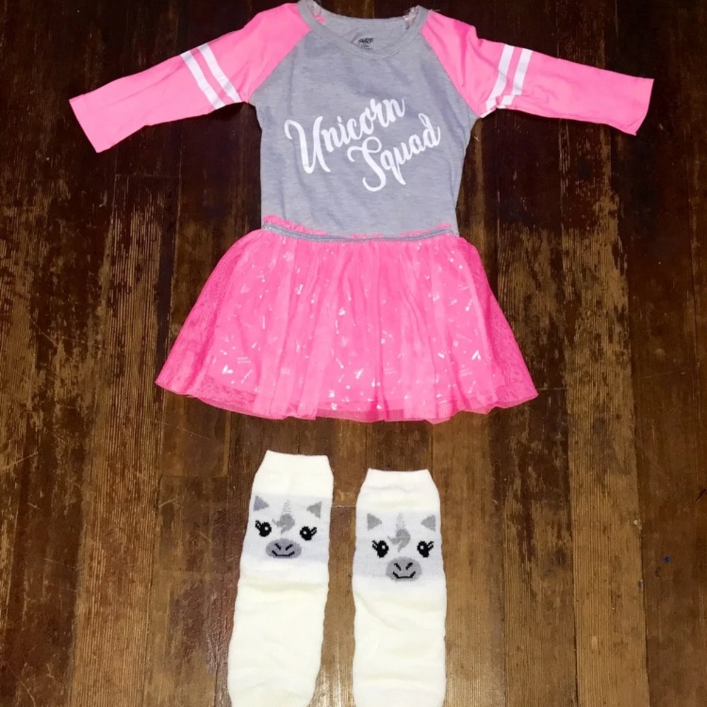 Unicorn Pink Outfit NWOT